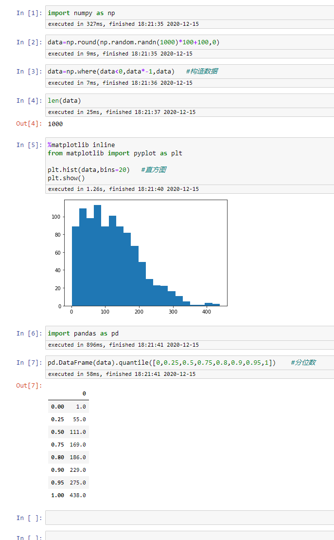 Python 利用数据分布直方图来确定合适的阈值-CSDN博客