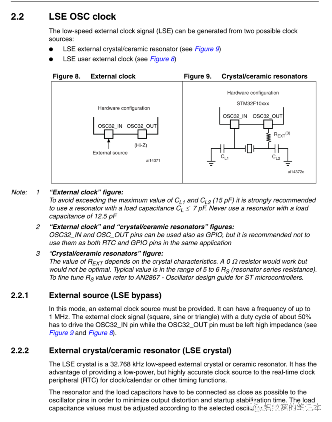 pic单片机选型手册stm32f103单片机rtc及其晶振相关的官方资料整理