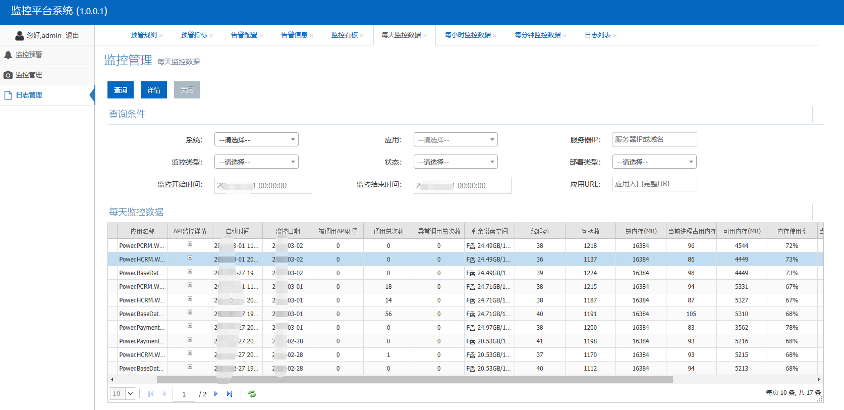 0cc2c223ffb122cd79afca6d5158f259 - PowerDotNet平台化软件架构设计与实现系列（13）：应用监控平台