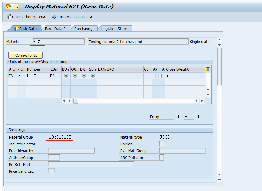 SAP RETAIL ļ(Characteristic Profile) III