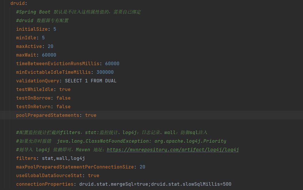 SpringBoor整合JDBC与Druid_springbootstarterjdbc和druidCSDN博客