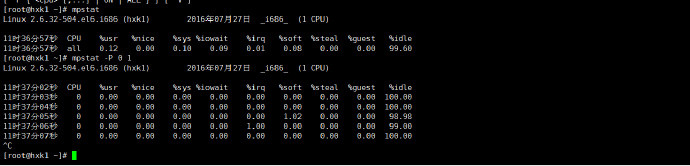 Simple study notes for several commands to view the status of memory and CPU