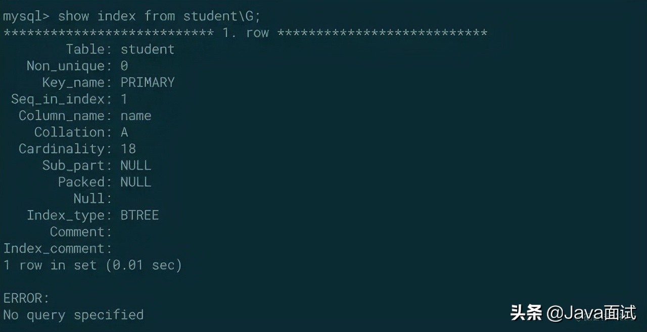 详解Mysql索引原理及其优化