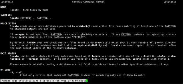 hibrnate find方法返回 浅谈linux中find locate whereis which等文件查询命令