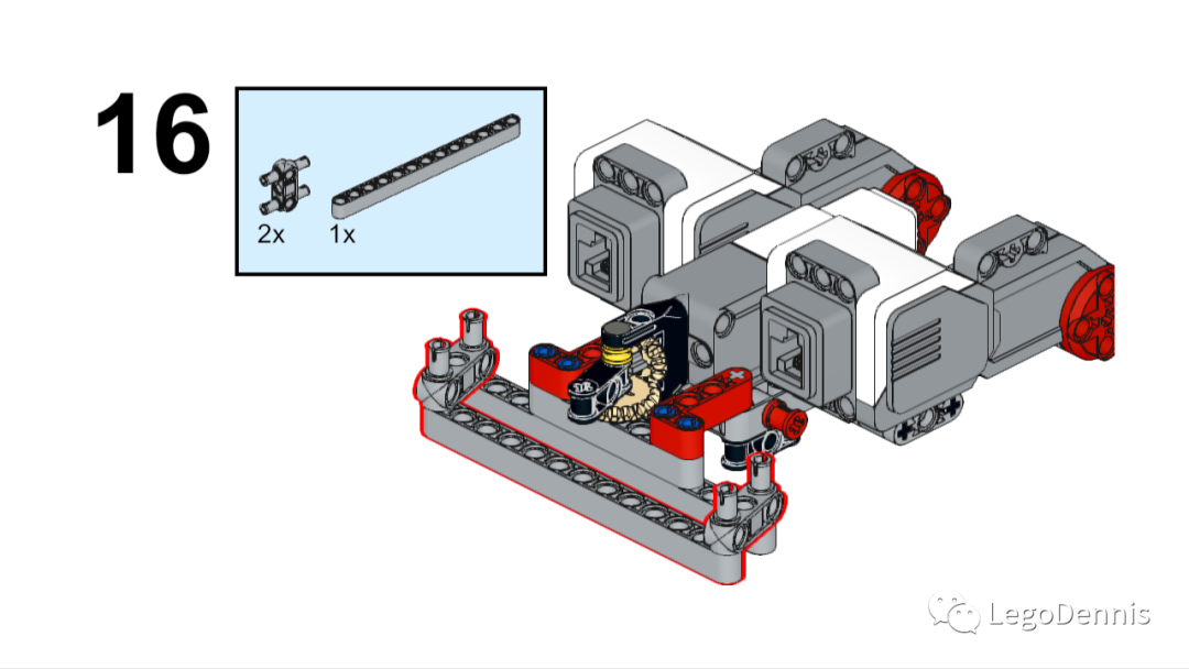 乐高ev3搭建图纸大全乐高ev3转向小车
