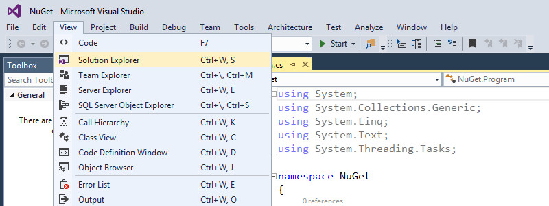 用<span style='color:red;'>NuGet</span>安装 Oracle ODP.NET