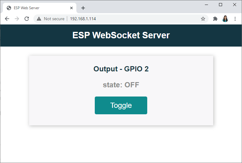 ESP8266 NodeMCU Websocket 服务器控制输出