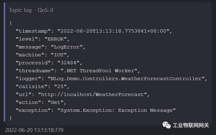 NLog自定义Target之MQTT