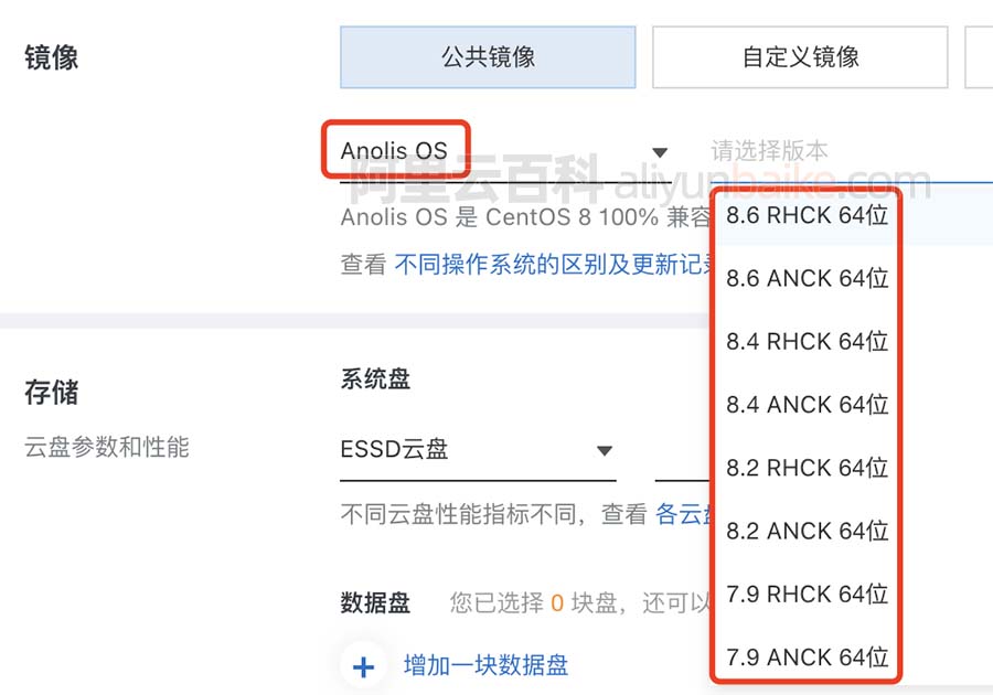 阿里云Anolis OS镜像操作系统