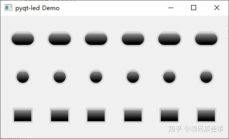 pyqt控件显示重叠_Python编程：一个不错的基于PyQt的Led控件显示库，建议收藏学习...