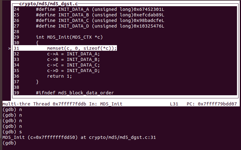 Linux环境下OpenSSL的调试debug方法