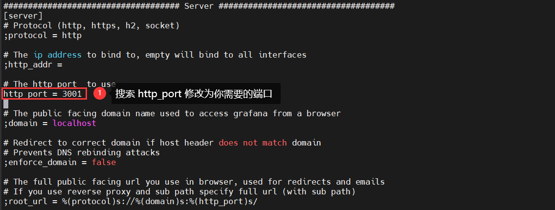 ޸grafana.iniļ
