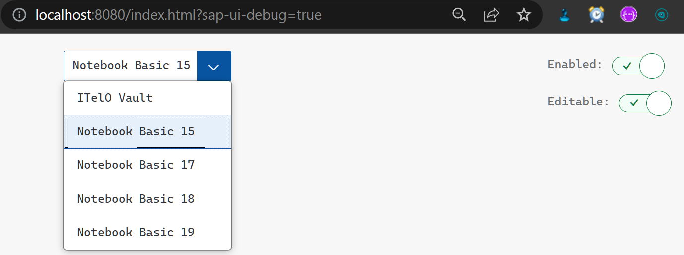javascript - How to use the SAP UI5 drop-down menu (Select) control ...