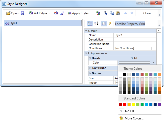 Stimulsoft Reports User Manual: Create Reports with Columns on Pages