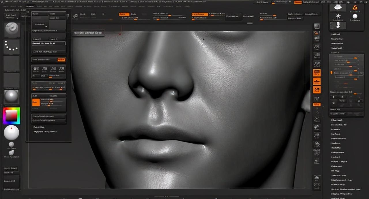 次世代建模zbrush头部细节雕刻新技能让你轻松月薪翻倍