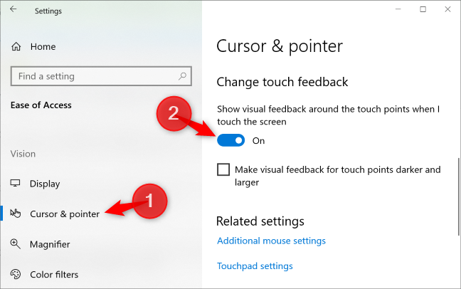 如何在Windows 10上禁用触摸屏反馈圈-CSDN博客