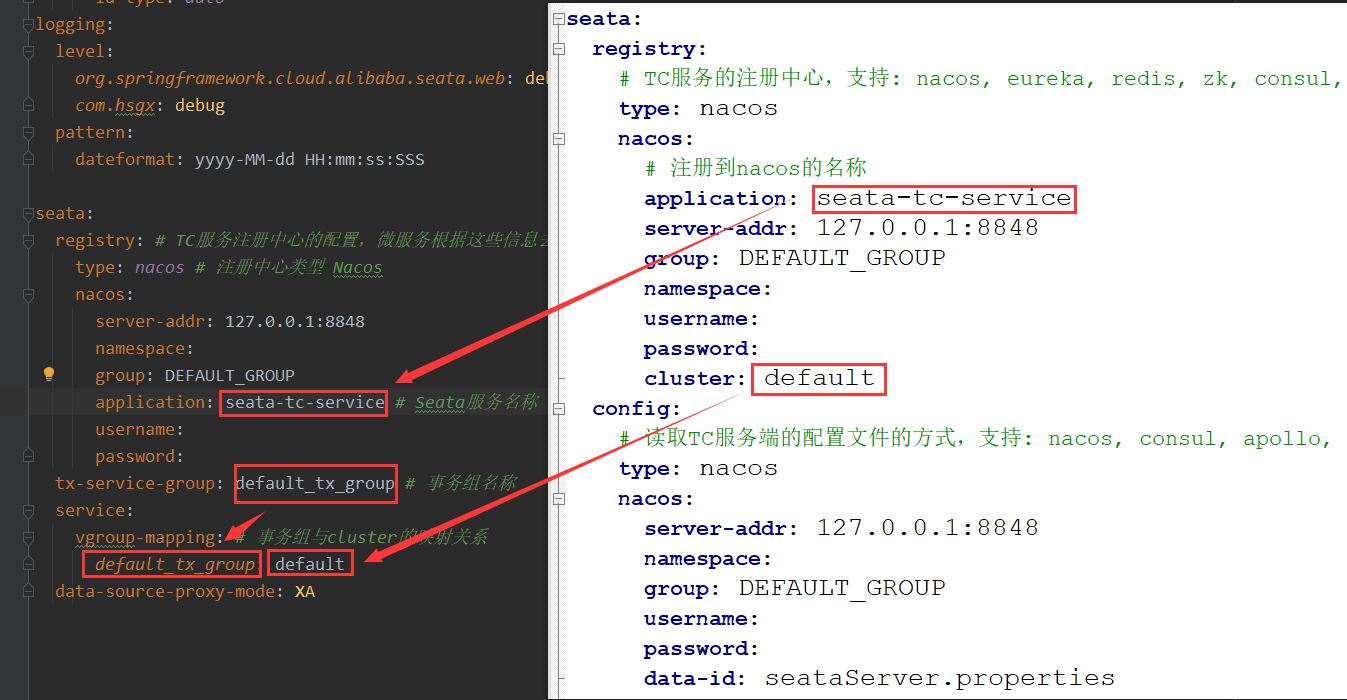 分布式事务学习笔记(三)微服务实现Seata XA模式