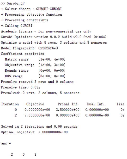 gurobi 的安装方法_MATLAB中使用Gurobi——以LP为例-CSDN博客
