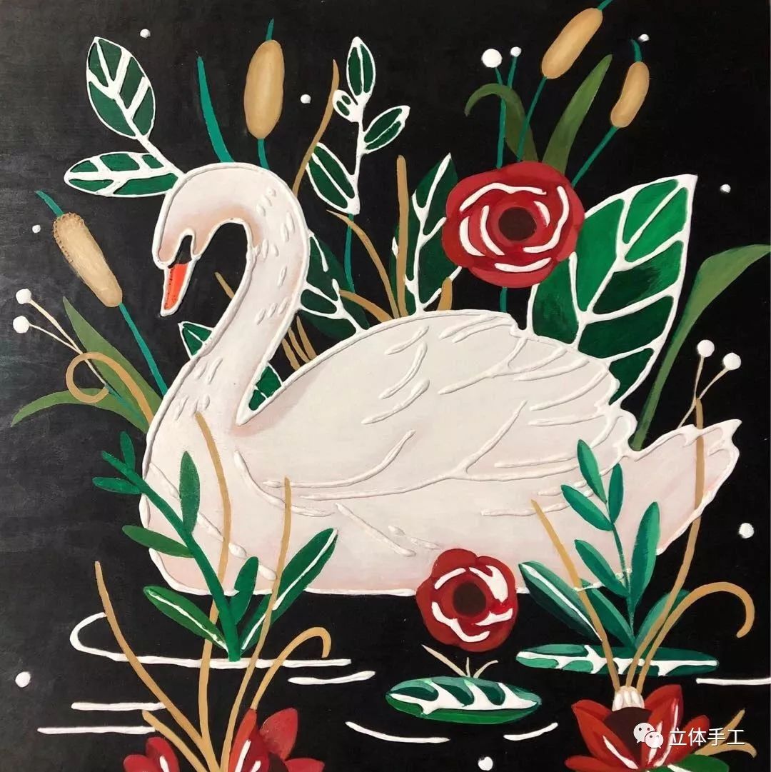 5画布画坐标系沥粉画轻松学你只需做到这四点