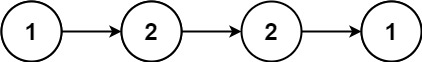 234. <span style='color:red;'>回</span><span style='color:red;'>文</span><span style='color:red;'>链</span><span style='color:red;'>表</span>