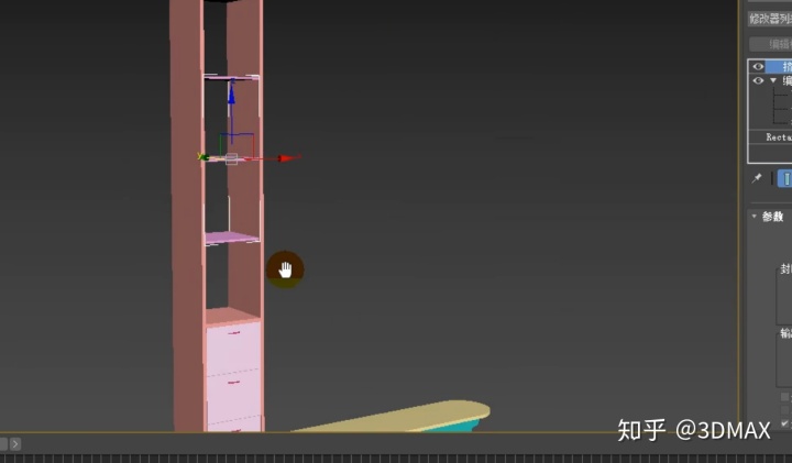 3dmax如何拆分模型_3dmax制作装饰柜1