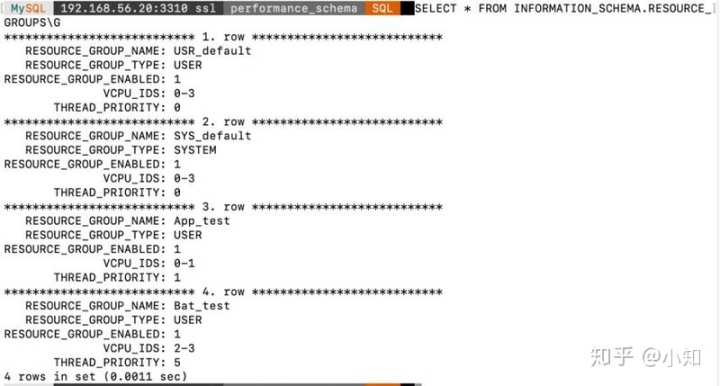 mysql分组后为0也显示_MySQL8.0功能详解——资源组管理