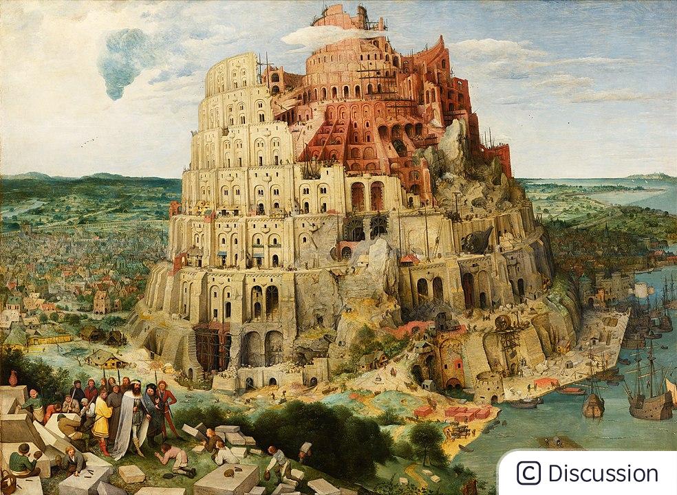 Pieter Bruegel the Elder - The Tower of Babel (Vienna) - 1563