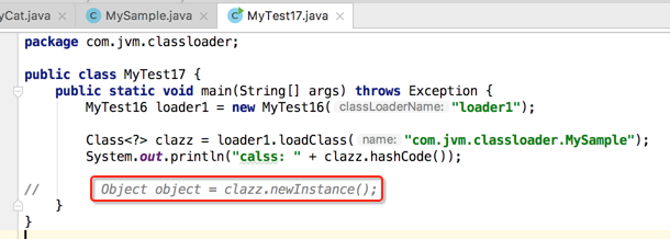 Analysis of the running class loader in the condition of complex class ...