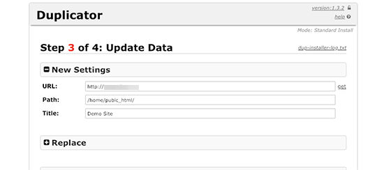 Update URLs if needed