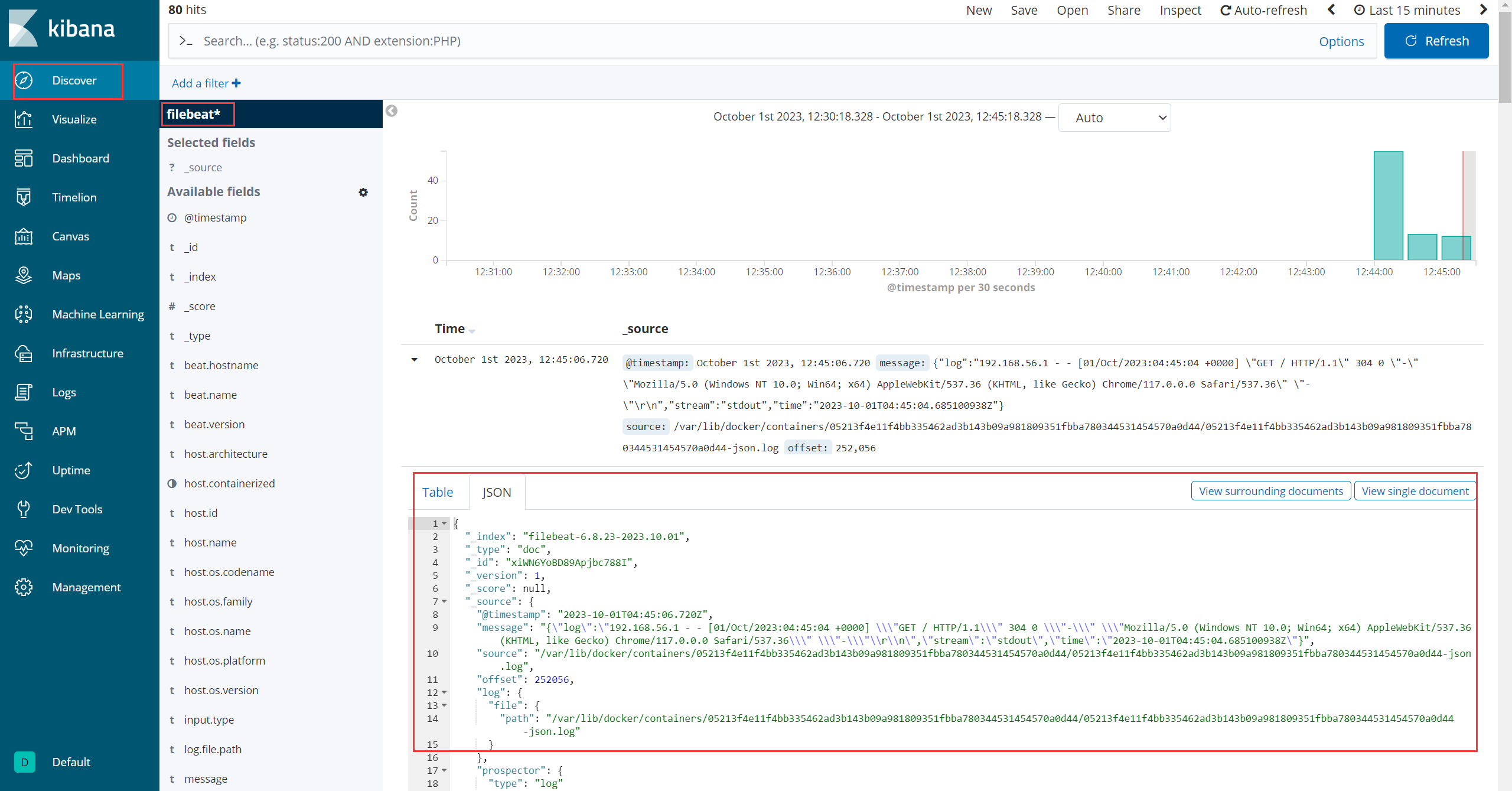 Docker 日志管理 - ELK