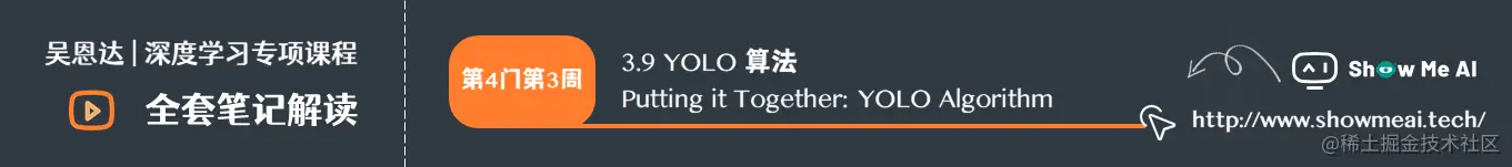 YOLO 算法 Putting it Together: YOLO Algorithm