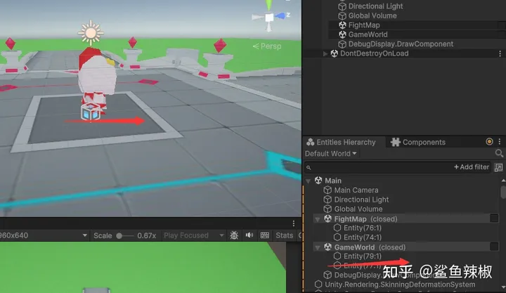 Unity DOTS《群体战斗弹幕游戏》核心技术分析之3D角色动画