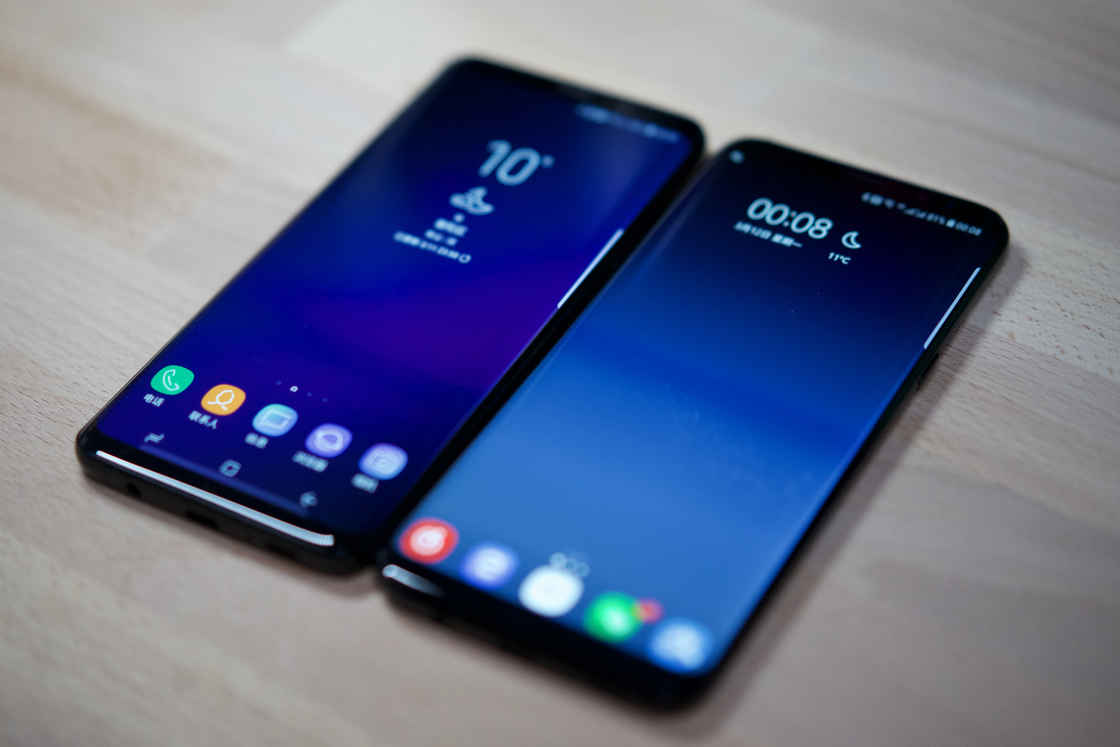 外观来找茬s9 系列整体设计完美延续上一代,屏幕大小依然分为 5.