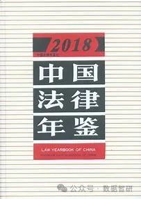 【数据分享】《中国法律年鉴》1987-2022
