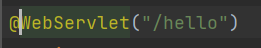 Tomcat+Servlet