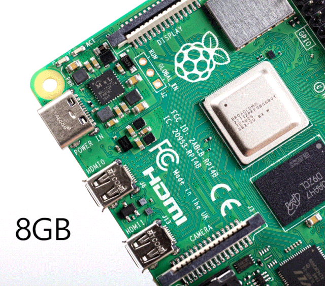 Raspberry Pi 4和Raspberry Pi 4B的区别_8GB内存的树莓派4来啦！国内售 