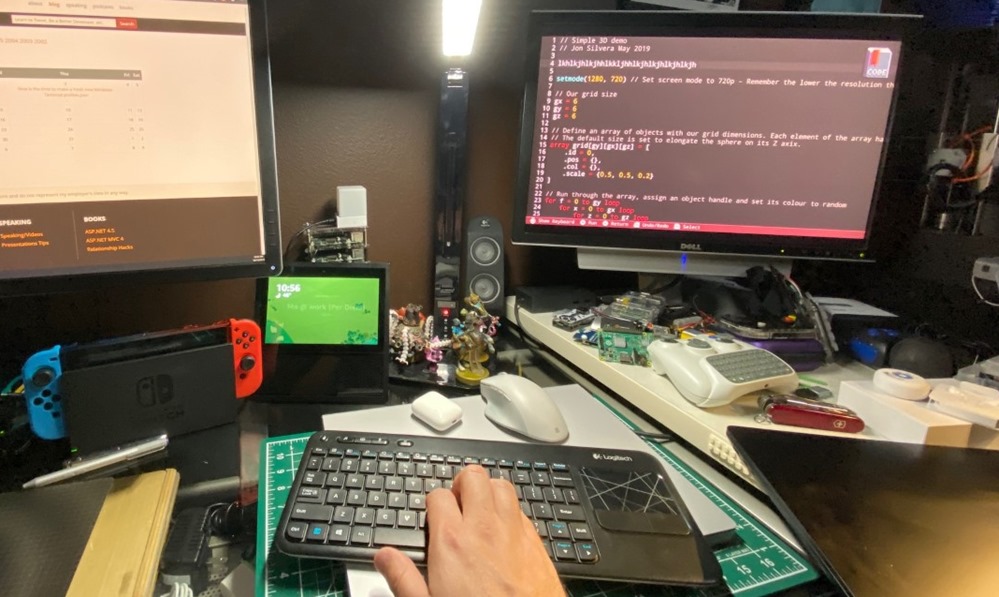 Coding on a Nintendo Switch with FUZE4 Switch