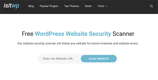 IsItWP Security Scanner