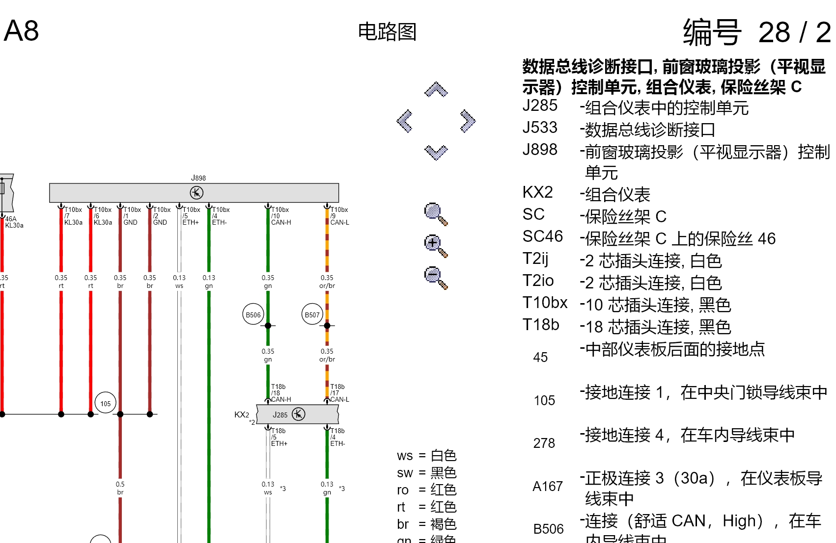 奥迪A1 A3 A5 A4 A7 Q2 A6 A8 Q3 Q5 Q7 S3 S4 TT维修手册电路图线路资料