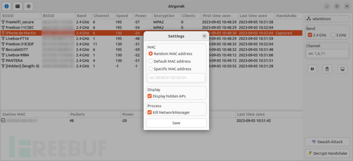 Airgorah：一款功能强大的WiFi安全审计工具