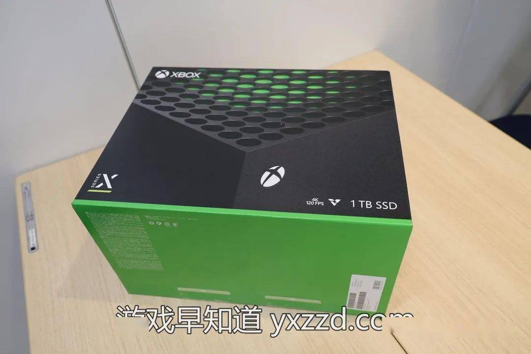 继上周xbox series x零售包装盒及偷跑开箱视频公布,xbox series x的
