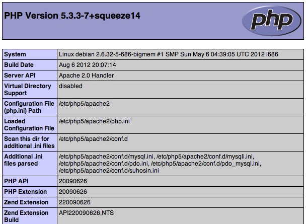 debian php mysql 安装_在 Debian 下安装 Apache,MySQL,PHP