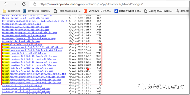 在OpenCloudOS 上安装.NET 6