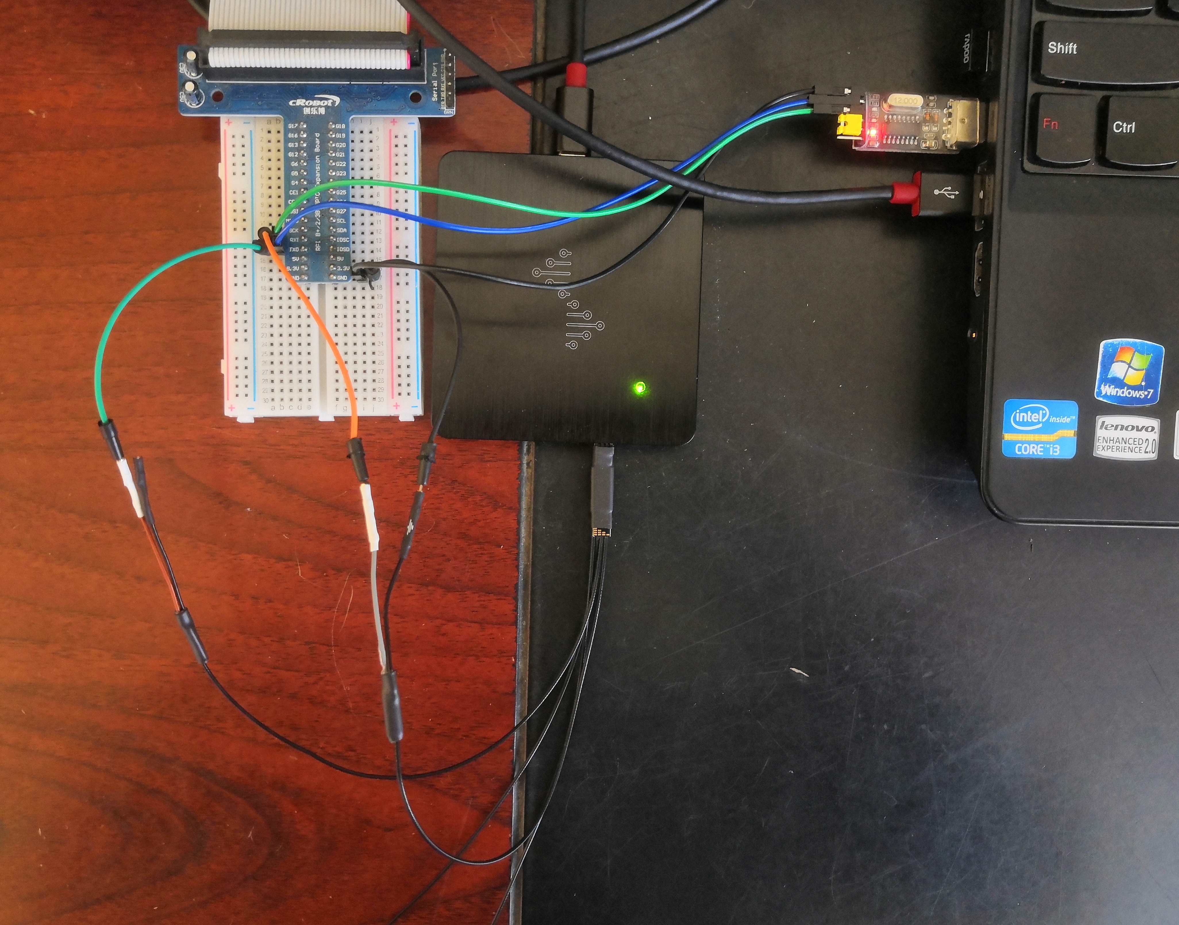 分析树莓派UART信号接线图