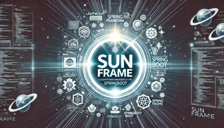 Sun Frame Banner