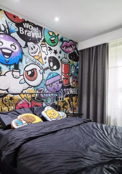 仅改变rowspan背景听说卧室床头背景墙流行这样的6种设计方案让卧室