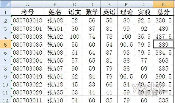 分数段统计函数c语言excel五个函数统计学生期末考试分数段