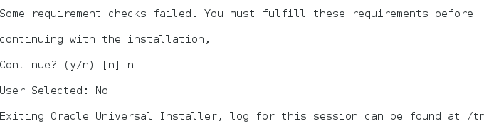 Linux安装oracle数据库Checking monitor报错