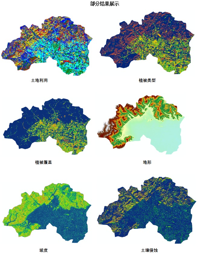 基于遥感解译与GIS技术生态环境影响评价图件制作