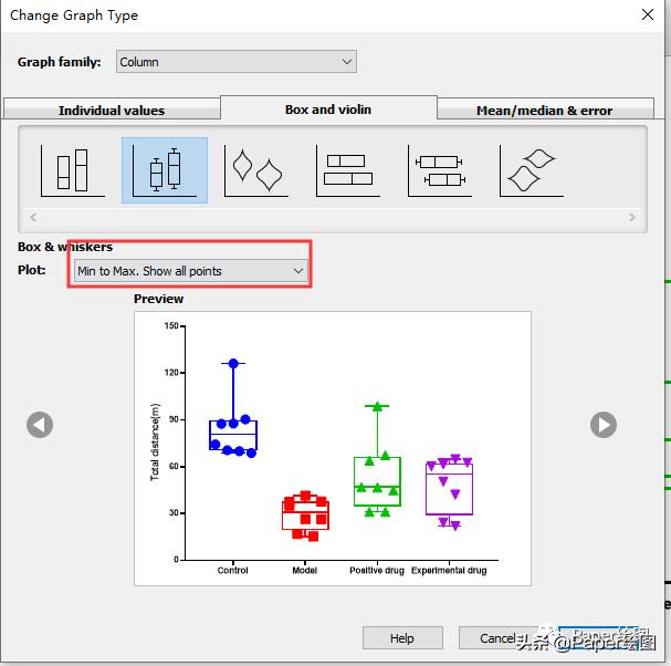 graphpad prism怎么添加图例_Graphpad之箱线图及其讲解_大内义兴的博客CSDN博客